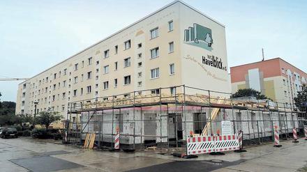 Zum Jahresende sollen die neuen Büroräume der Genossenschaft in der Mainzer Straße in Werder bezogen sein.