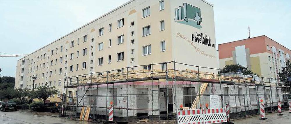 Zum Jahresende sollen die neuen Büroräume der Genossenschaft in der Mainzer Straße in Werder bezogen sein.