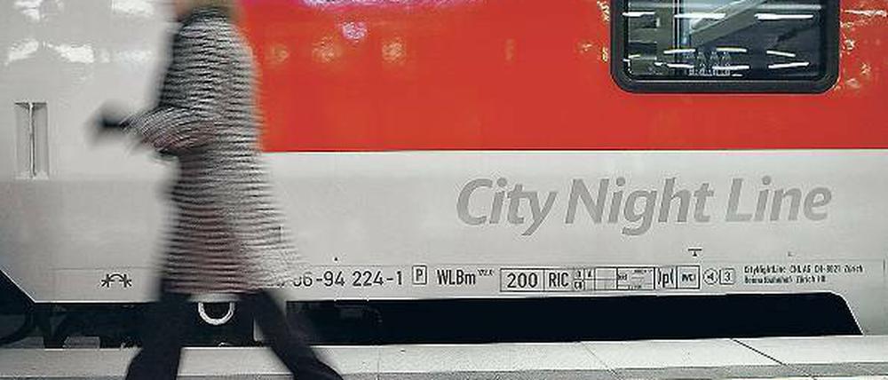 Im Dezember wird der einzige Nachtzug nach Potsdam eingestellt.