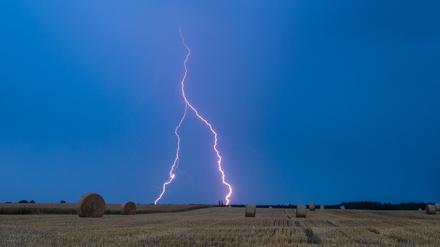 Für das Wochenende werden wieder Gewitter über Brandenburg erwartet.