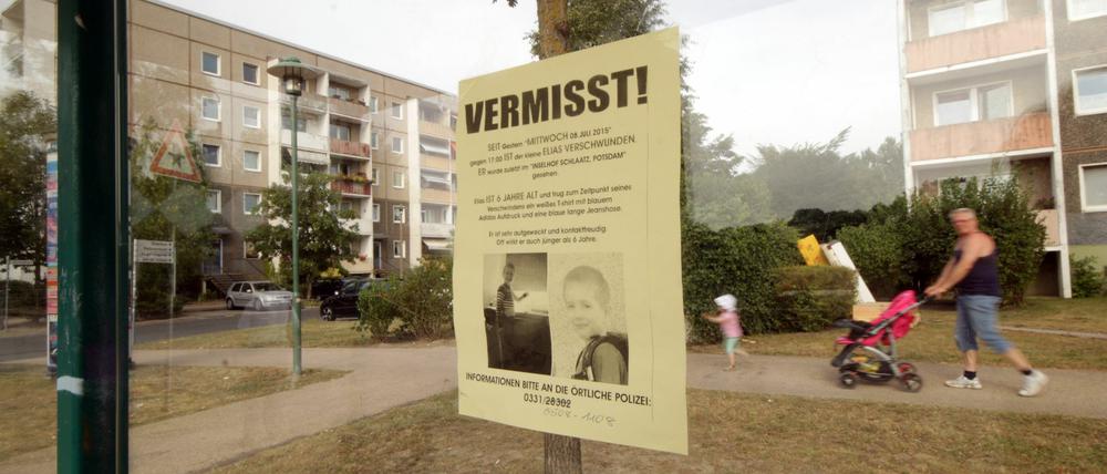 Es gab Streit um eine neue Suchaktion nach Elias.