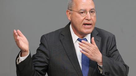 Gregor Gysi, Oppositionsführer im Bundestag, mischt auch in Potsdam mit.