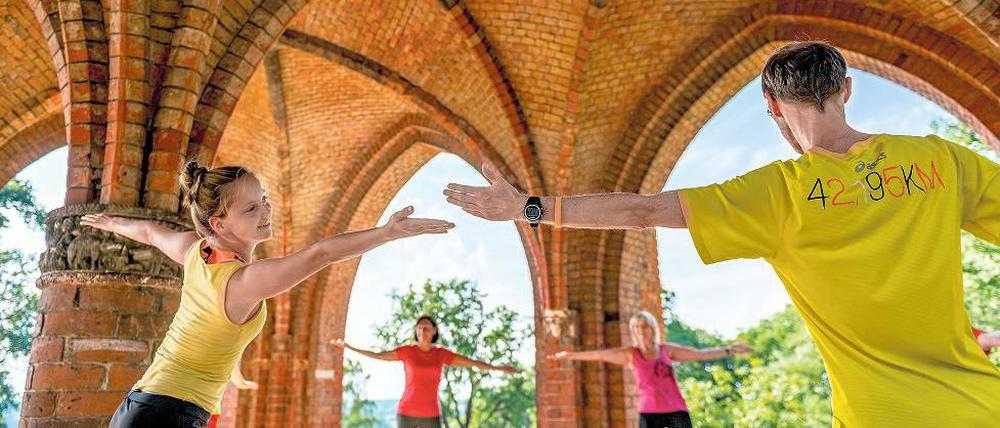 Der Backsteinbau im Babelsberger Park sieht nicht nur schön aus, sondern kann auch ganz funktional genutzt werden.