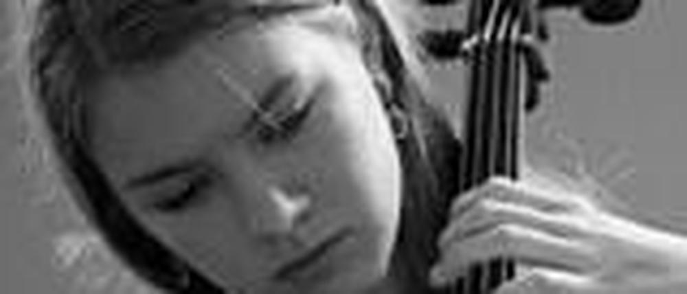 Die Cellistin Malaika Maria Möller.