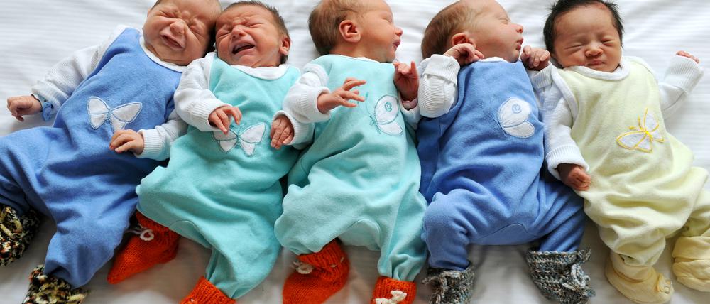 Emil und Mia sind die beliebtesten Baby-Vornamen in Potsdam 2014.
