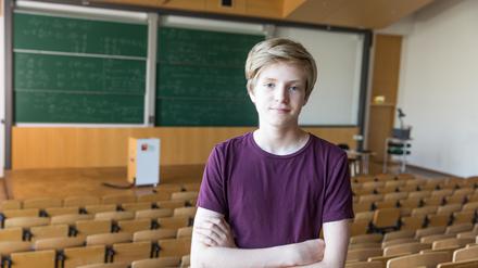 Der 14-jährige Conrad Lempert aus Potsdam hat sein Abi in der Tasche - und beginnt nun ein Informatikstudium.