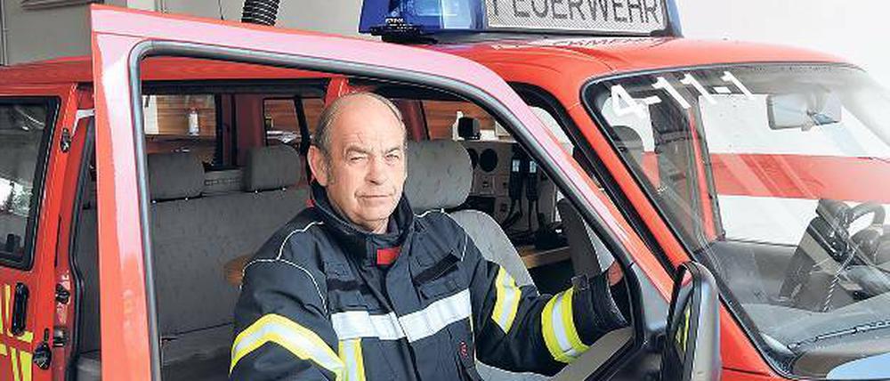 Lothar Boreck hat in Potsdam-Mittelmark gleich zwei Funknetze mit aufgebaut.