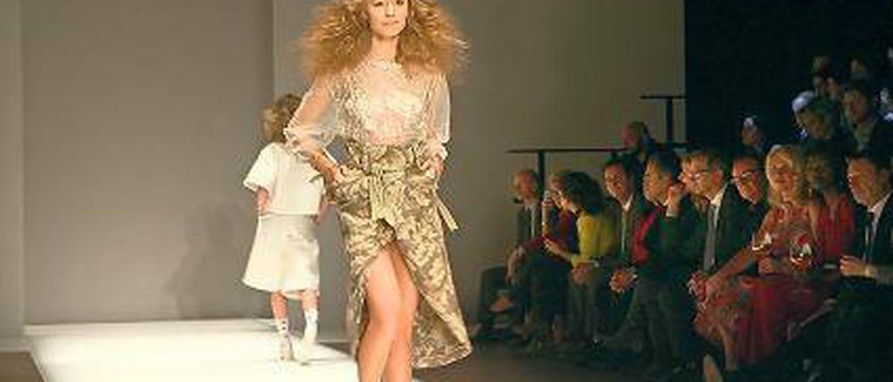 In Mode. Internationale und regionale Designer waren vertreten.