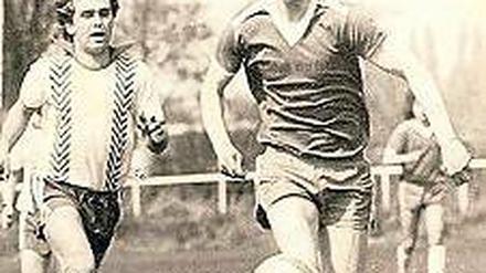 Star der 70er. Werner Guhl kickte erst für den WFC, später in Frankfurt.