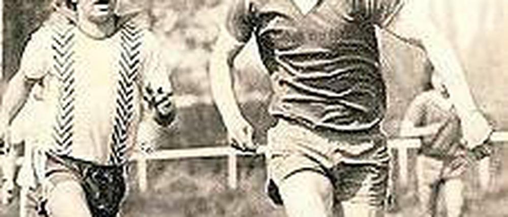 Star der 70er. Werner Guhl kickte erst für den WFC, später in Frankfurt.