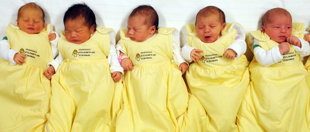 In Potsdam gibt es einen Geburtenüberschuss. Immer mehr Kinder werden hier geboren.