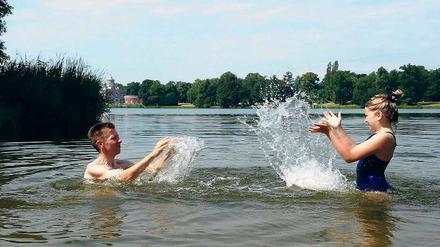 Der Heilige See war und ist immer auch Treffpunkt für Künstler, Studenten und kreative Müßiggänger.