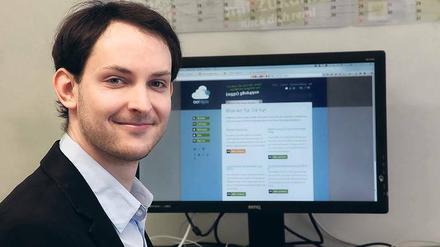 Gleich viel Arbeit, weniger Stress. In Berlin, so Benjamin Lasdinat, habe er kurz vor dem Burnout gestanden. In Potsdam macht ihm der Job als Firmenchef nichts aus.