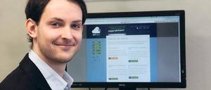 Gleich viel Arbeit, weniger Stress. In Berlin, so Benjamin Lasdinat, habe er kurz vor dem Burnout gestanden. In Potsdam macht ihm der Job als Firmenchef nichts aus.