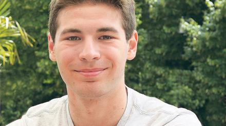 Kirill Dmitri Borschevski hat gerade am Humboldt-Gymnasium sein Abitur mit 1,2 abgelegt. Nun will er Wirtschaftsingenieurwesen studieren.
