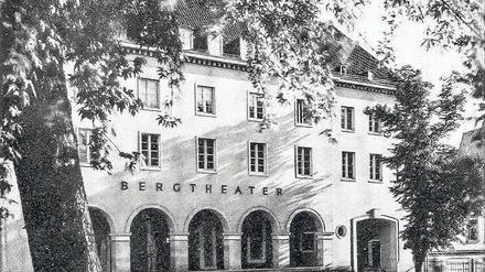 Kurze Wege zur Unterhaltung. Das 1940 erbaute Bergtheater.