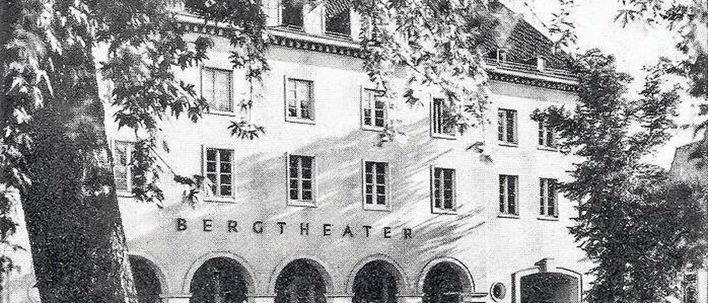 Kurze Wege zur Unterhaltung. Das 1940 erbaute Bergtheater.