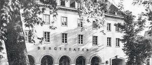 Kurze Wege zur Unterhaltung. Das 1940 erbaute Bergtheater.