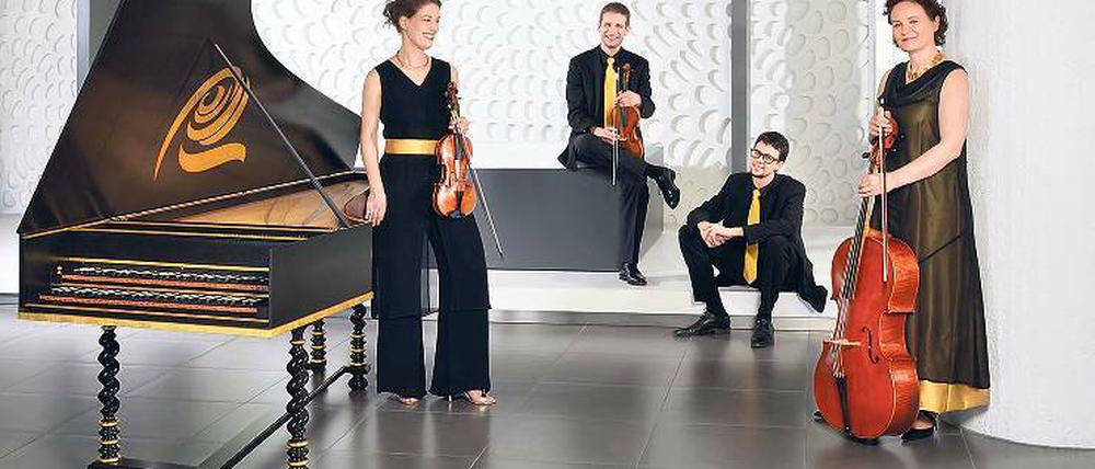 Spezialisten für Alte Musik. Das Quartett NeoBarock.