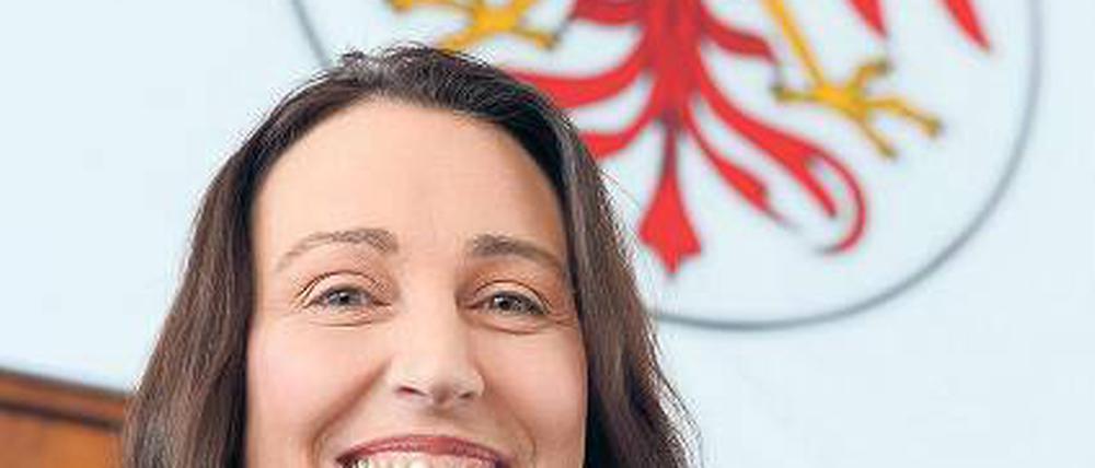 Transparenz-Werberin. Landesdatenschutzbeauftragte Dagmar Hartge.