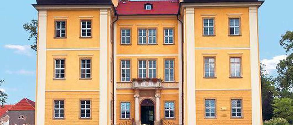 Das Schloss Lomnitz in Polen hat Elisabeth von Küster zusammen mit ihrem Mann restauriert.