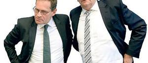 Blöd gelaufen. Die beiden Sozialdemokraten wussten nicht, was anderen längst bekannt war.