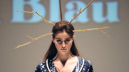 Zur Premiere der „Potsdam Now“ im Januar war das israelische Label „Frau Blau“ vertreten.