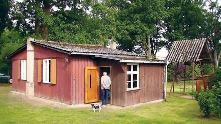 Neue Nutzung. Eine alte KZ-Baracke soll in Teltow als Trauerhalle dienen.