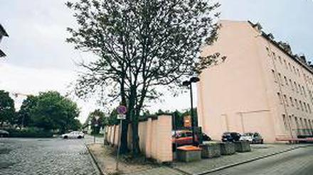 Das brachliegende Grundstück in der Spornstraße.