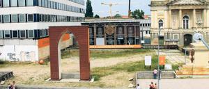 Umkämpftes Terrain. Hier stand bis 1968 die Garnisonkirche.