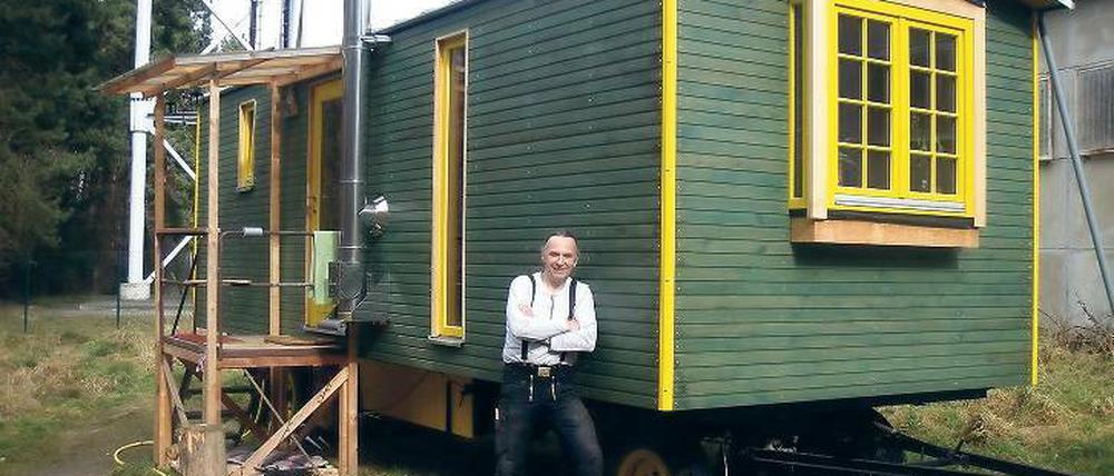 Prototyp mit Top-Ausstattung. Richard Wandel und sein Refugium am Waldrand.