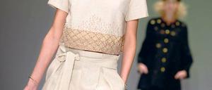 Auf dem Laufsteg: Eine Show bei der ersten !Potsdam Now!“ im Januar.