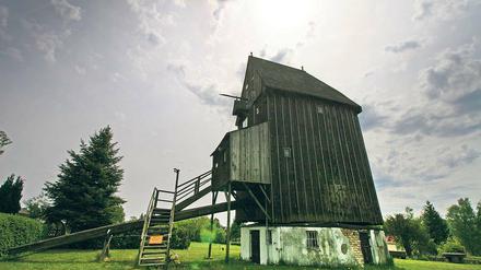 Die Windmühle in Fahrland hat schon bessere Zeiten erlebt.