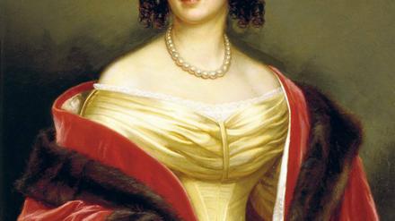 Die schöne Bayerin. Königin Elisabeth von Preußen.