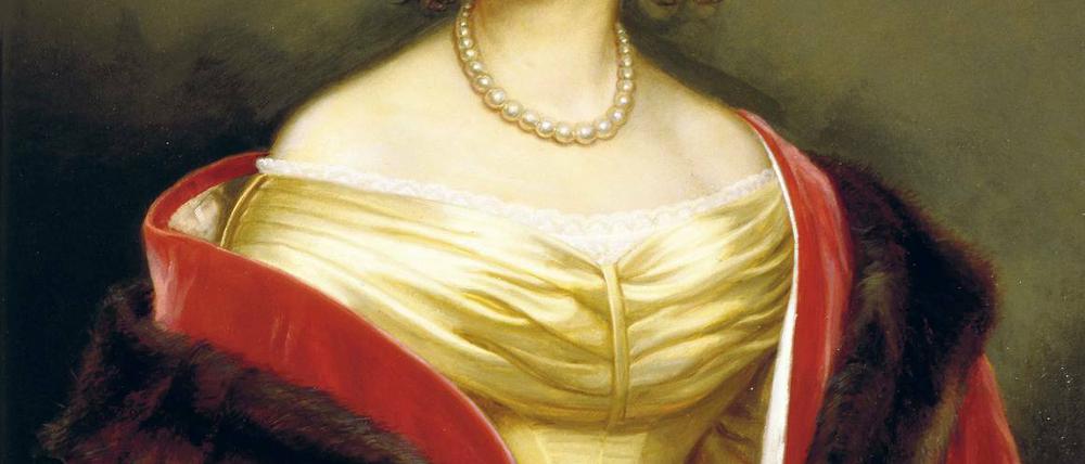 Die schöne Bayerin. Königin Elisabeth von Preußen.