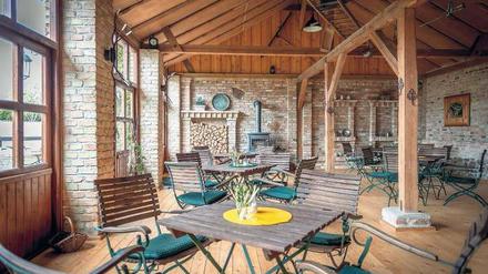 Gemütlich und familiär geht es im Spargelhof Jürgen Falkenthal zu.