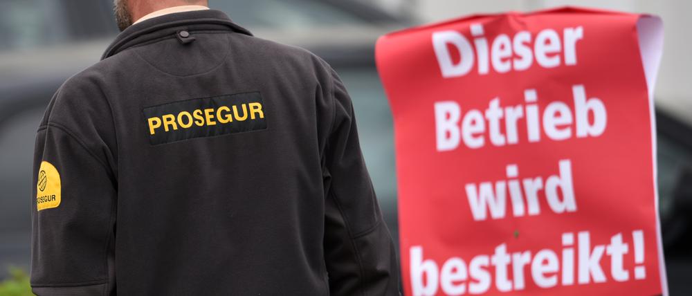 Der Prosegur-Streik trifft nun auch den Handel in Berlin und Brandenburg.