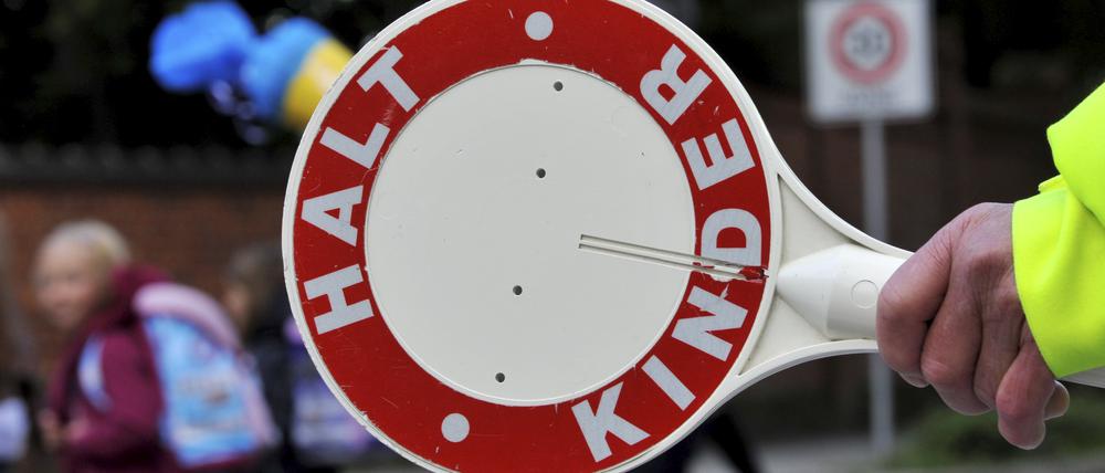In dieser Woche sollen Grundschüler in Kleinmachnow nicht mit Auto gebracht werden, sondern zu Fuß gehen oder mit dem Rad fahren.