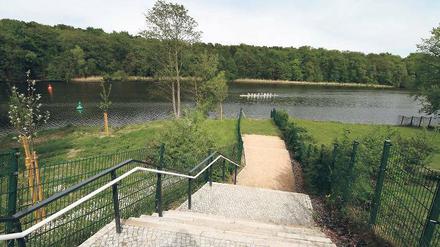 Idylle mit Haken. Der Uferstreit am Griebnitzsee wird auch in den kommenden Jahren weitergehen.