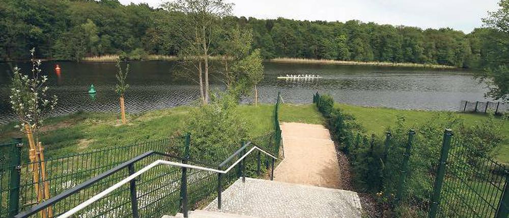 Idylle mit Haken. Der Uferstreit am Griebnitzsee wird auch in den kommenden Jahren weitergehen.