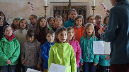 Der Spatzenchor wird 40 Jahre alt.