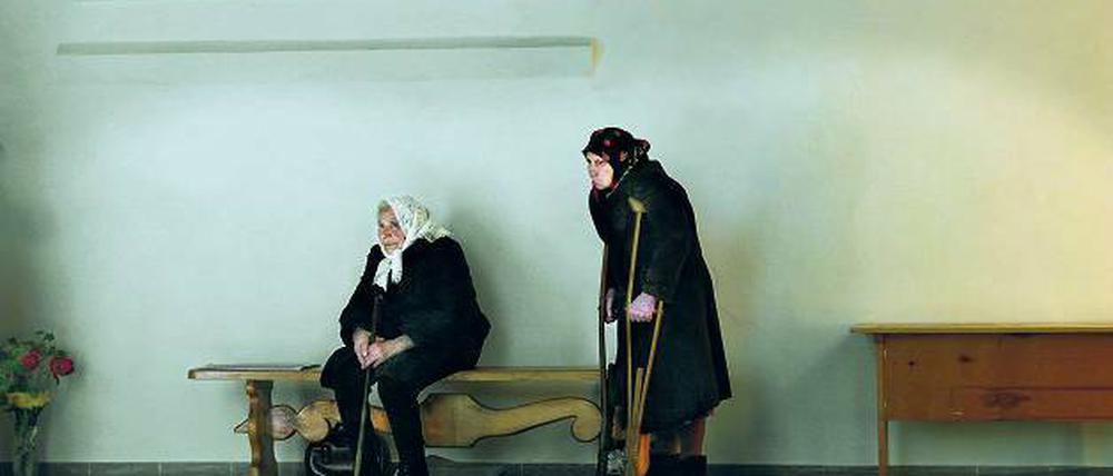 Wo sind die Hoffnungen hin? Der Kurischen Nehrung ist, das zeigen Monika Schulz-Fieguths Fotos, die Melancholie eingeschrieben.