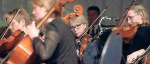 Spielen um des Spielens willen. Das Collegium musicum bei einem Konzert in der Biosphäre im Januar dieses Jahres.