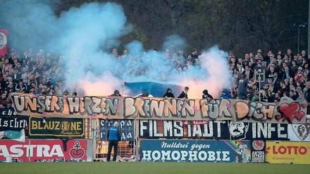 Eine Herausforderung. Das Pokal-Halbfinale war nicht nur ein fußballerischer Belastungstest.