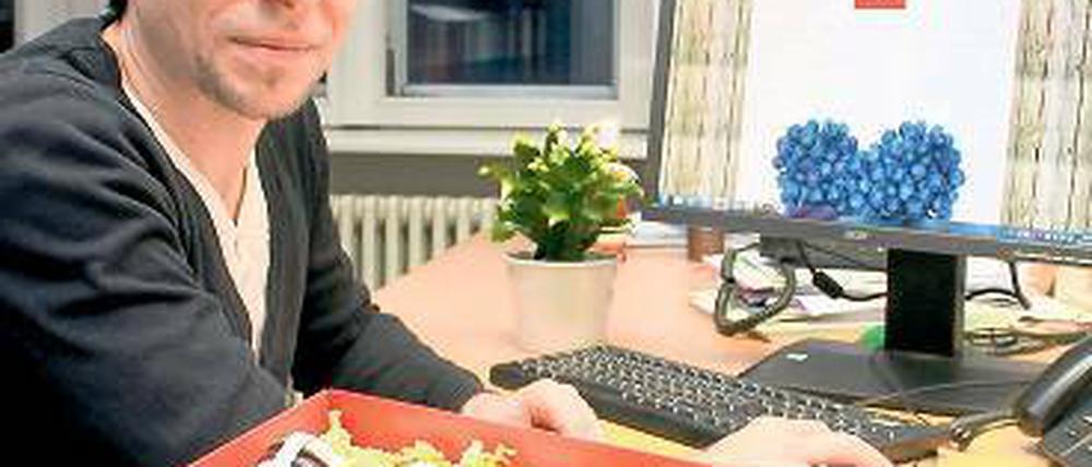 Markus Jeroma vertreibt regionale Lebensmittel.
