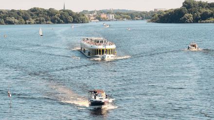 Viel Verkehr. Die Gewässer rund um Potsdam sind ein beliebtes Ausflugsziel für Wassertouristen aus ganz Deutschland.