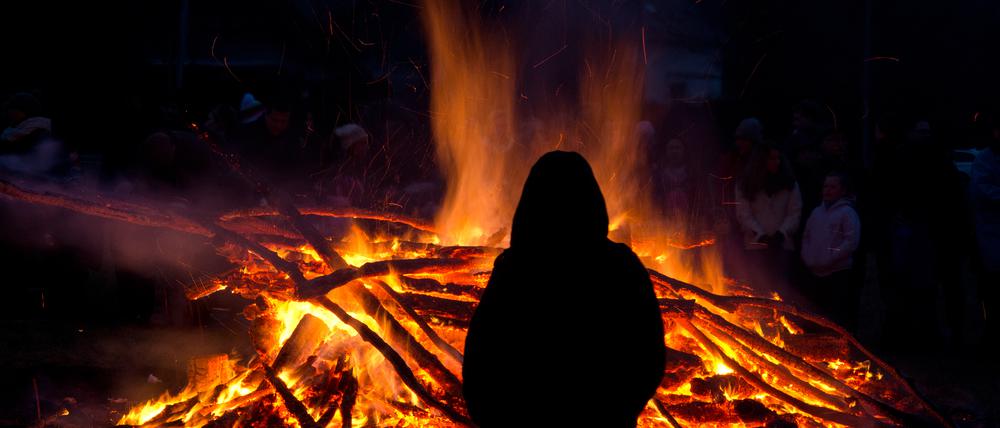 Die meisten Osterfeuer werden am Samstag entfacht.