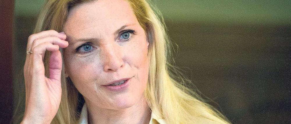 Sie sei steuerehrlich. Nadja Auermann, hier 2013 am Amtsgericht Tiergarten.