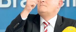 Fehlverhalten? Vorsatz wollte Innenminister Schröter seinem Staatssekretär Feuring (im Bild) nicht vorwerfen. Vertrauen bekundete er aber auch nicht.