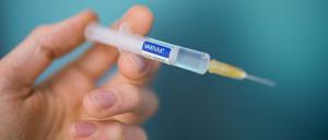 Impfung gegen Windpocken.